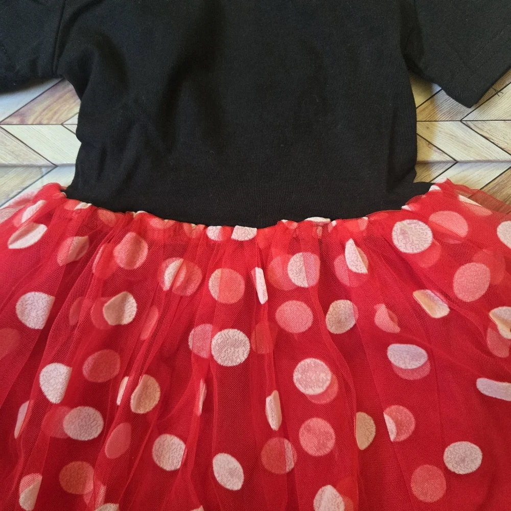 Minnie Mouse Princess Dress Girl Halloween Birthday Polka Dot Kid Costume 12-18M